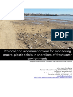 Protocol and Recommendations For Monitoring Macroplastic Debris