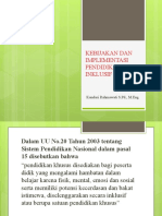 3.4. Kebijakan Dan Implementasi Pendidikan Inklusif