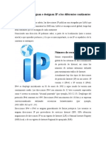 Empresas Que Asignan o Designan IP A Los Diferentes Continentes