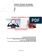 Manual de Tablas y Modelos para La Medición Del Trabajo. GRP 2018 PDF