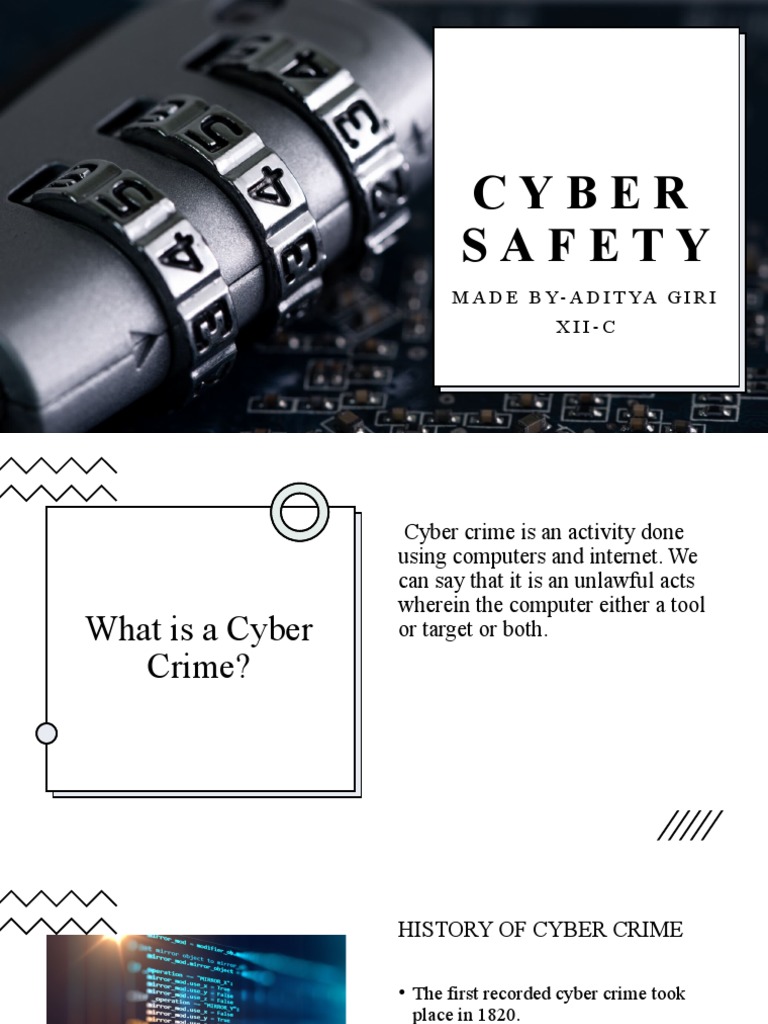 Cyber Safety | PDF | Computer Security | Security