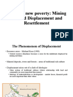 Mining Displacement Risks New Poverty