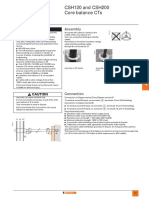 Csh120Andcsh200 Corebalancects: Sensors