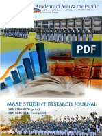 MAAP Student Research Journal Papers PDF