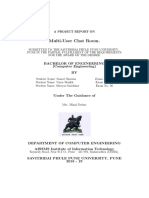 Multi-User Chat Room.: Bachelor of Engineering (Computer Engineering) BY