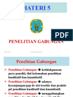 Materi 5. Penelitian Gabungan