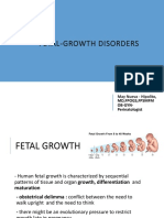 Fetal Growth Disorders
