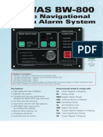 BNWAS BW-800: Bridge Navigational Watch Alarm System