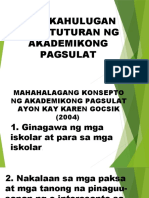 #2.ang Kahulugan at Katuturan NG Akademikong Pagsula