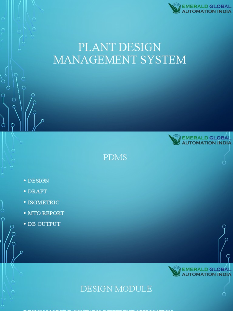 PDMS for Engineers and Designers | PDF