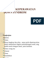 Asuhan Keperawatan Down Syndrom