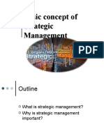 Basic Concept of Strategic Management