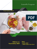 Food - Safety - 2020 Program