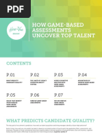 How Game-Based Assessments Uncover Top Talent