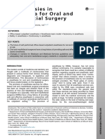Controversiesin Anesthesiafororaland Maxillofacialsurgery: Brett J. King,, Adam Levine