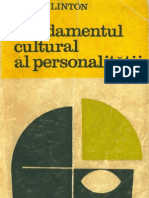 Linton, Ralf - Fundamentul Cultural Al Personalitatii