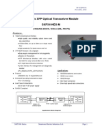 10Gb/s XFP Optical Transceiver Module SXP3104EX-M: Features