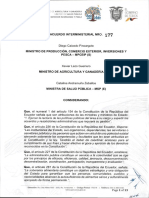 Acuerdo-Ministerial-177 Sostenibilidad Cadena Láctea