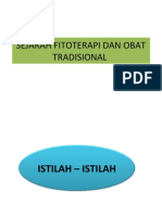 Sejarah Fitoterapi Dan Obat Tradisional 1