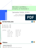 Tegangan Regangan & Gaya Aksial