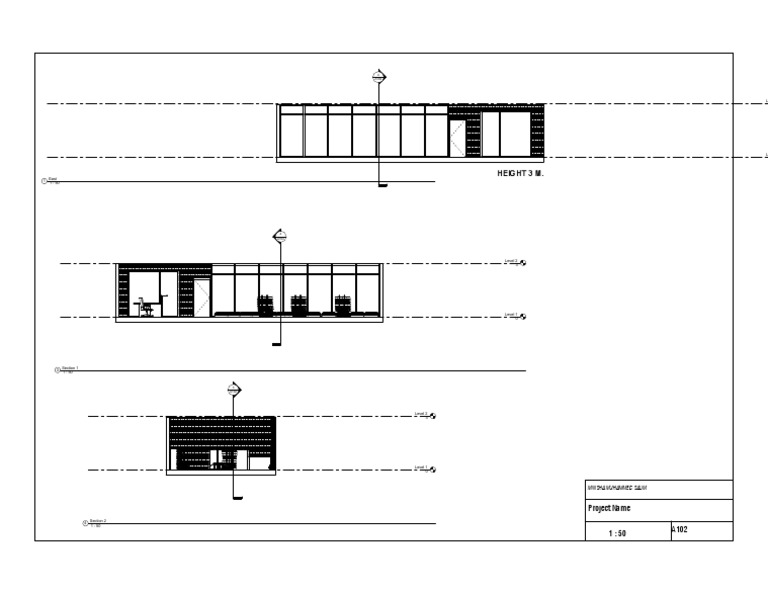 Architectural Section A102 Details | PDF