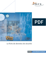 ED954 La Fiche de Données de Sécurité PDF