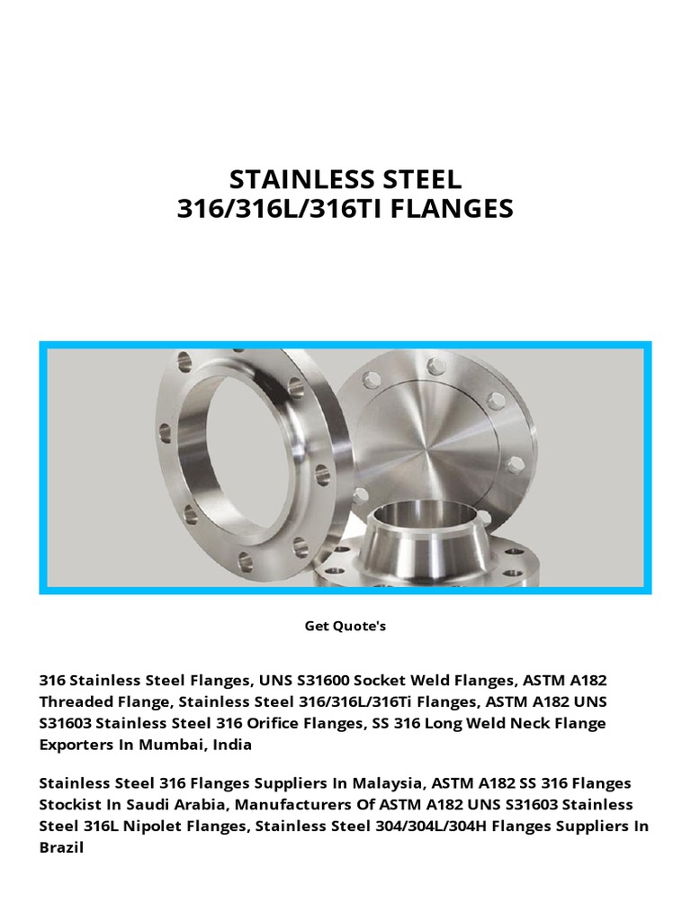  Stainless Steel 