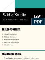 Widle Studio: Your Development Partner