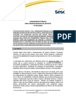 Chamamento público para credenciamento de artistas