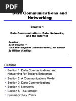 Data Communications, Data Networks, and The Internet