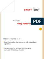 Smart Dust: Tiny Dust-Sized Devices with Extraordinary Capabilities