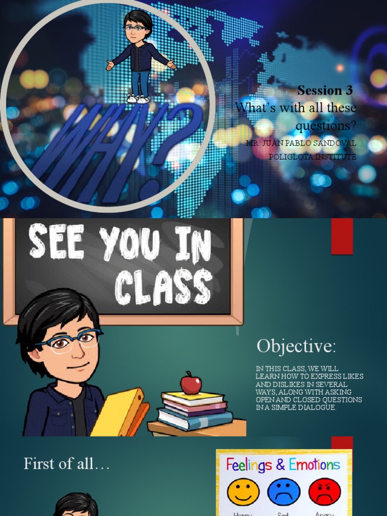 Session 3 - What's With All These Questions | PDF | Foods