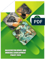 Balochistan Mines & Mineral Development Policy 2019-Compressed PDF