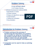 Problem Solving and Software Development Methods