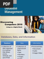 Chapter 10-Database Management