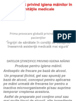 Suport de Curs - Igiena Mâinilor PDF