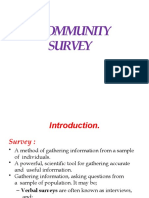 Community Survey