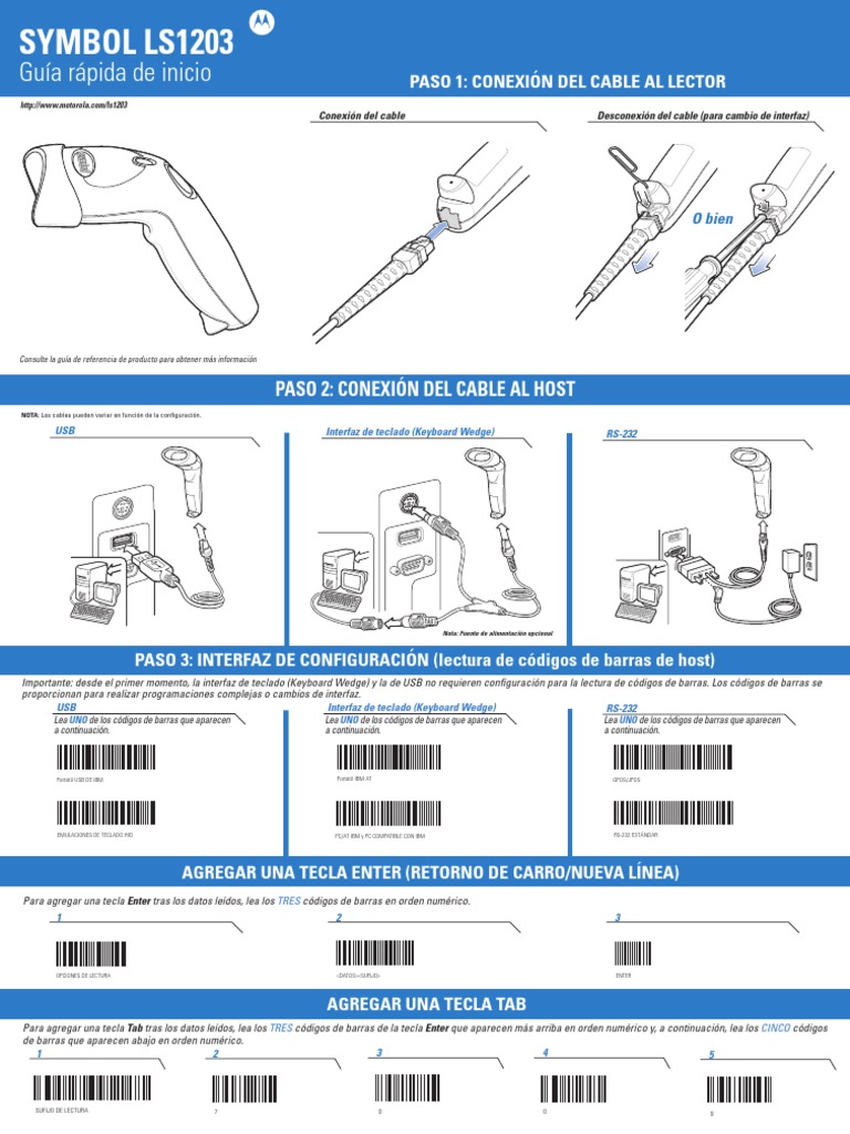 Zebra Scanner | PDF | Factores humanos y ergonomía | Código de barras