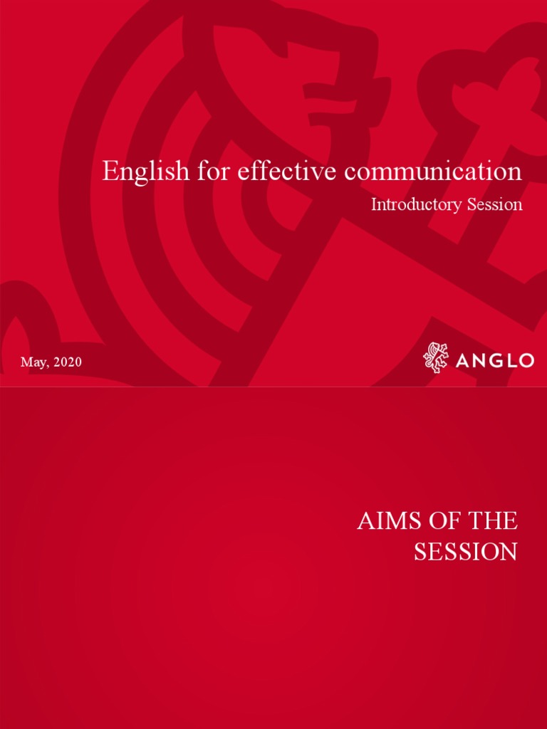 Effective English Communication Guide | PDF | Career & Growth