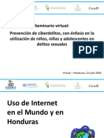 I Seminario Ciberdelito. El Internet en Honduras y en El Mundo