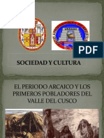 ARCAICO Y LOS PRIMEROS POBLADORES DEL Cusco