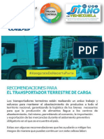 Med Prev COVID19 Servicio Transporte Carga