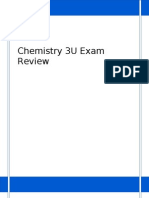 Chemistry 3U Exam Review