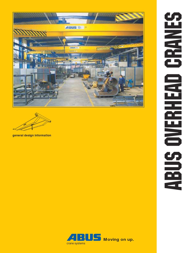 ABUS Overhead Cranes Design Guide | PDF | Crane (Machine) | Machines