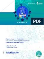 Estado-De-La-Ciencia en Colombia 2015
