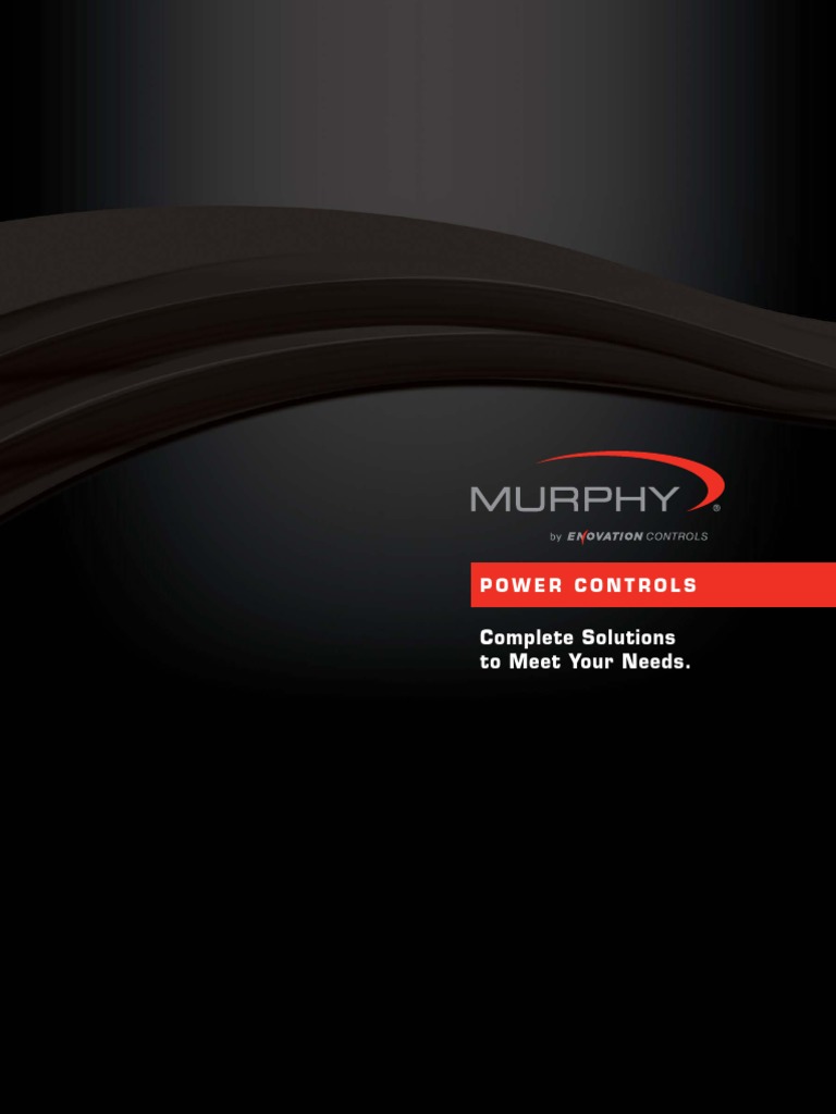 Complete Solutions To Meet Your Needs.: Power Controls | PDF ...