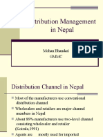Distribution Management in Nepal