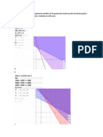 Problemas de Método grafico de Programación Lineal