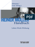 Heiner Müller Handbuch Leben — Werk — Wirkung by Hans-Thies Lehmann, Patrick Primavesi, Olaf Schmitt (eds.) (z-lib.org).pdf