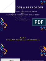 Mineralogi Dan Petrologi Buku Mineral Logam Bab V & Vi Muhammad Iqbal Julian Arrizky (1710115210015)